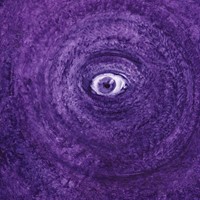 encre regard violet 46x34cm 2019 1